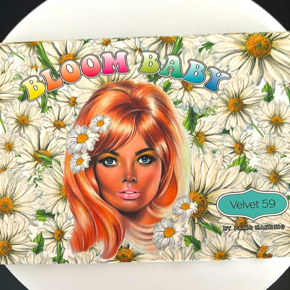 🌼 New Bloom Baby Velvet 59 by Paris Manning eyeshadow palette 🌸